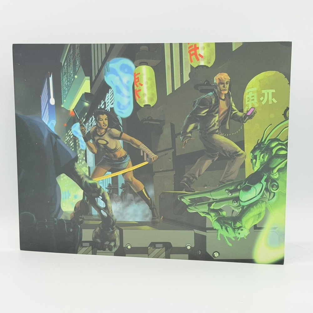 D20 Modern GM Screen Wizards Of The Coast Rules Reference Trifold Game